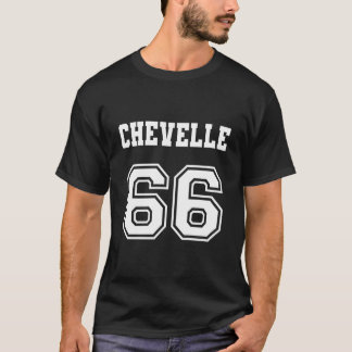 Camiseta Chevelle 66 estilo Jersey 1966 Músculo Antigo