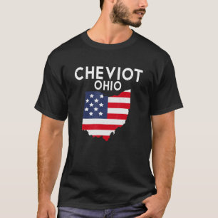 Camiseta Cheviot Ohio EUA State America Viagem Ohioan