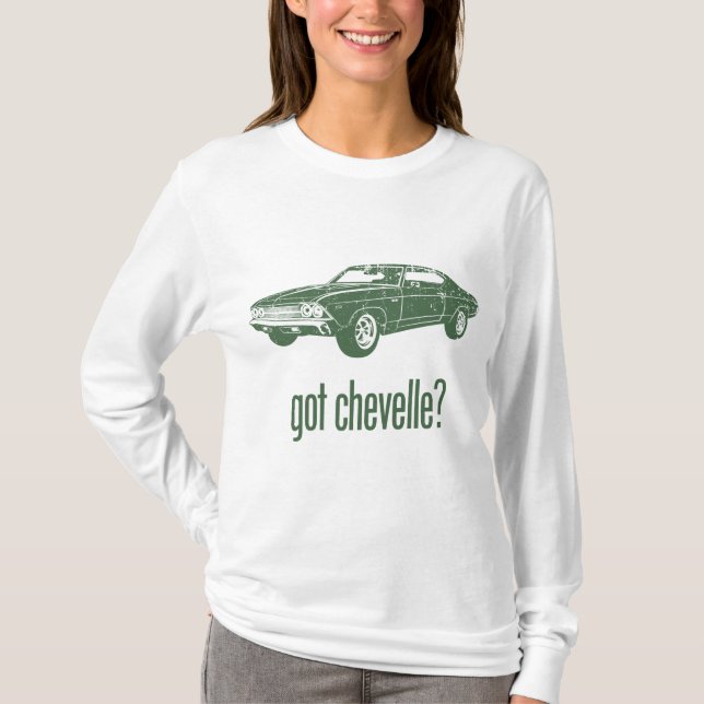 Camiseta Chevrolet 1969 Chevelle 396 SS (Frente)