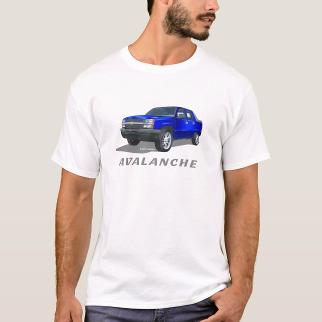 Camiseta Chevrolet Azul (Frente)