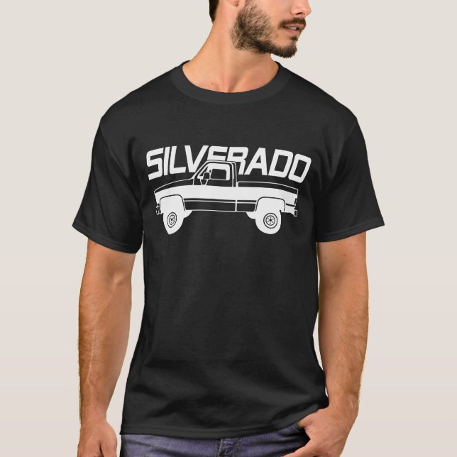 Camiseta Chevrolet C10 Silverado 1987 (Frente)