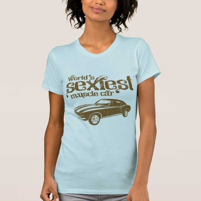 Camiseta Chevrolet Camaro 1967 SS 396 (Frente)