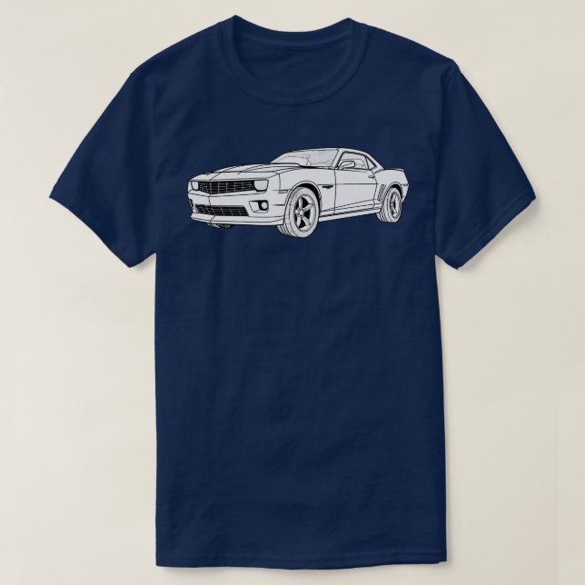 Camiseta Chevrolet Camaro 8 (Frente do Design)