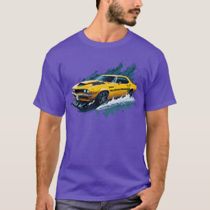 Camiseta Chevrolet Camaro Amarelo