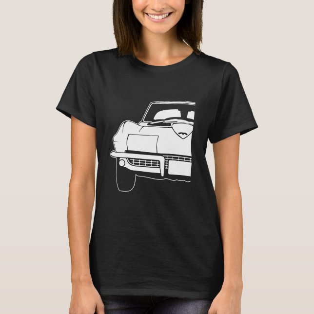 Camiseta Chevrolet Corvette 1976 C2 3 (Frente)