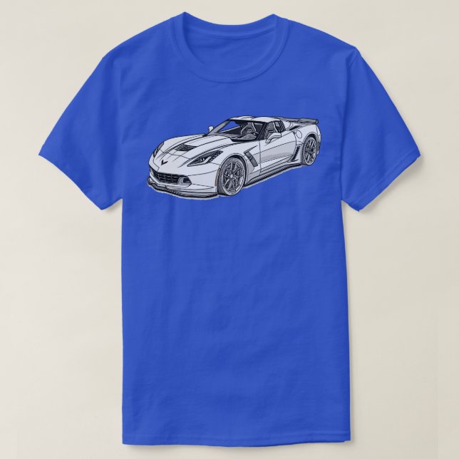 Camiseta Chevrolet Corvette 3 (Frente do Design)