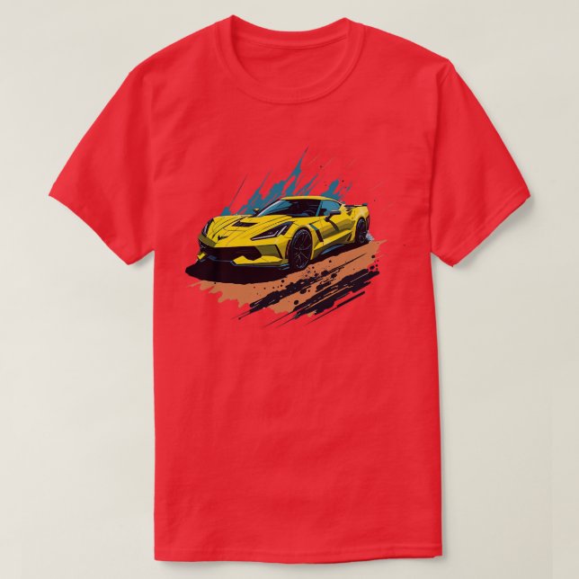 Camiseta Chevrolet Corvette Stingray (Frente do Design)