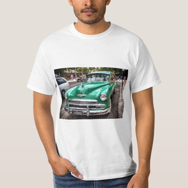 Camiseta Chevrolet de 1951, Vagão de Estacionamento Deluxe, (Frente)
