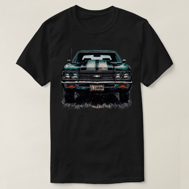 Camiseta Chevrolet El Camino 7 (Frente do Design)