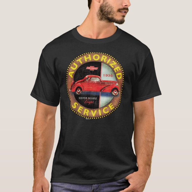 Camiseta Chevrolet Master Deluxe 1935 (Frente)
