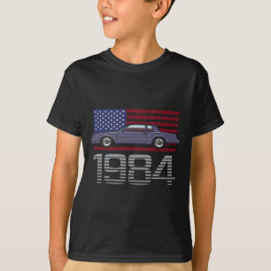 Camiseta Chevrolet Monte Carlo Azul 1984