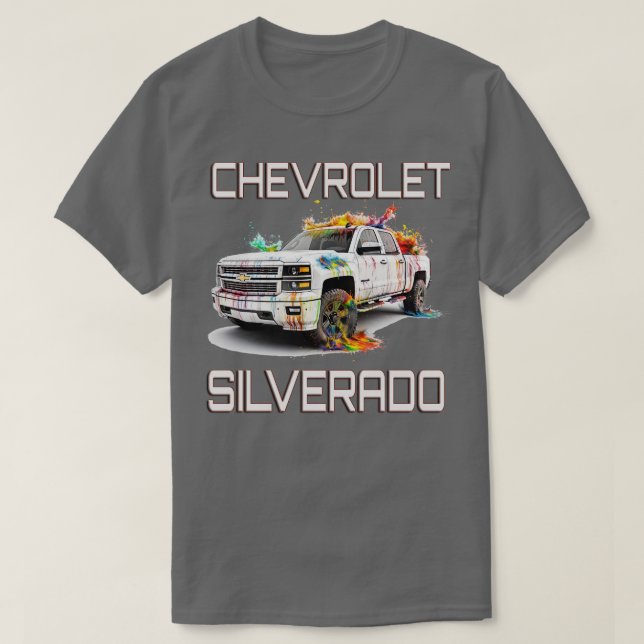 CAMISETA CHEVROLET SILVERADO (Frente do Design)