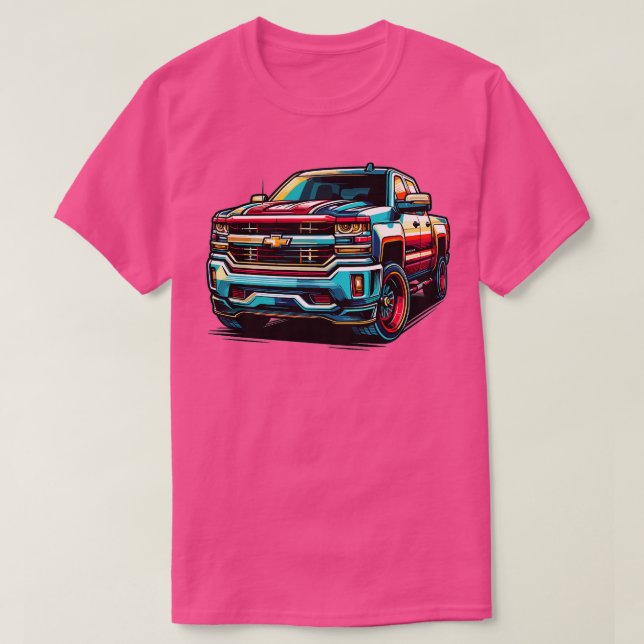 Camiseta Chevrolet Silverado 6 (Frente do Design)