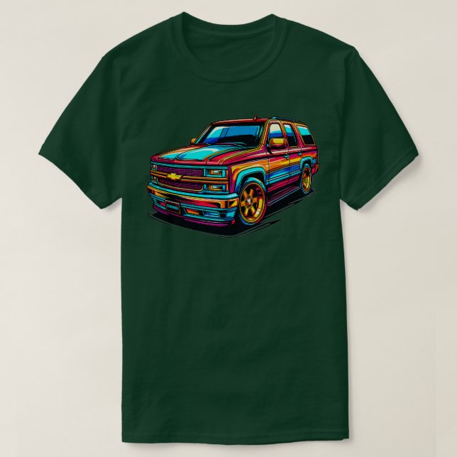 Camiseta Chevrolet Suburbano 14 (Frente do Design)