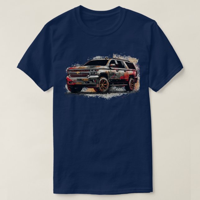 Camiseta Chevrolet Suburbano 9 (Frente do Design)