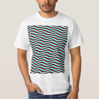 Camiseta Chevron Glitch