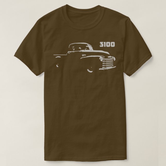 Camiseta Chevy 3100 Antique 1950 s Pickup Truck Gift for Me (Frente do Design)