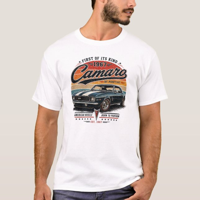 Camiseta Chevy Camaro Clássico (Frente)