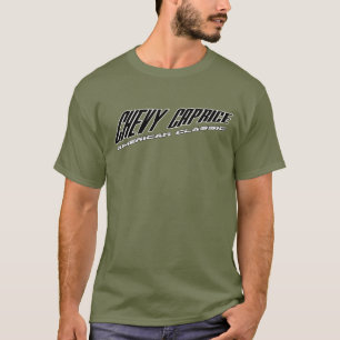 Camiseta Chevy Caprice - Design clássico inclinado