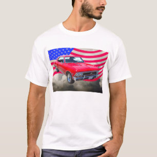 Camiseta Chevy Chevelle SS 396 com American Flag