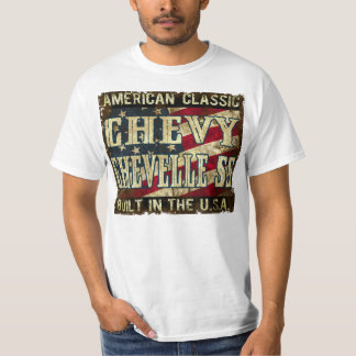Camiseta Chevy Chevelle SS - carro clássico construído nos