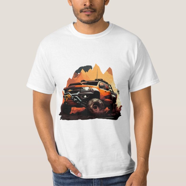 Camiseta Chevy Colorado Rock Crawler (Frente)