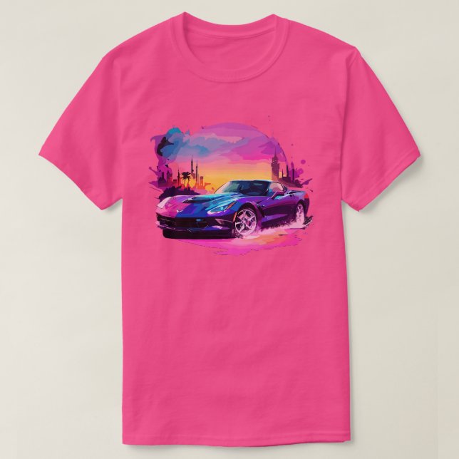 Camiseta Chevy Corvette (Frente do Design)