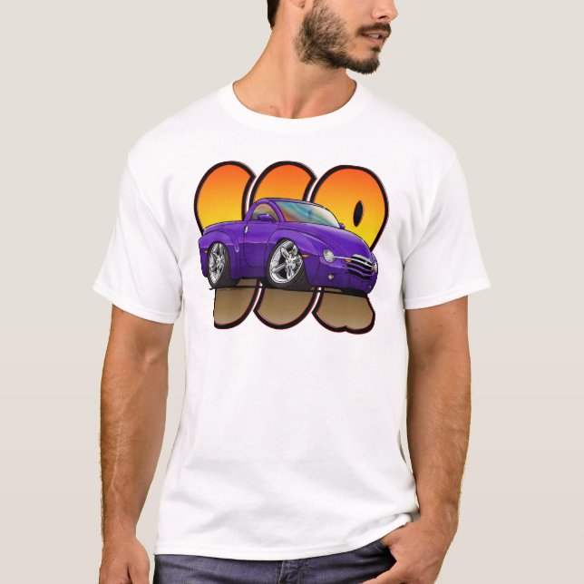 Camiseta Chevy roxo SSR (Frente)