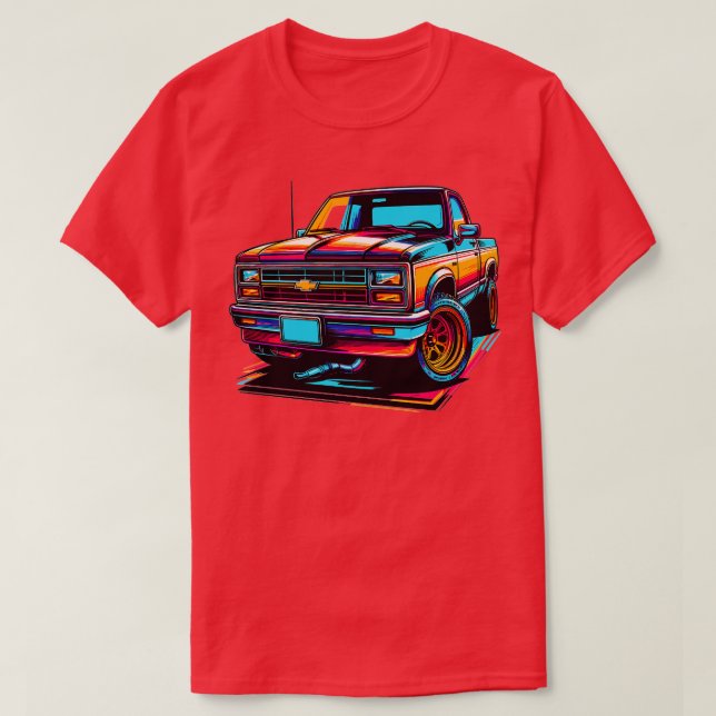 Camiseta Chevy s10 4 (Frente do Design)