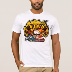 Camiseta Chevy Vega - crânio da bandeira da neutralizaçã