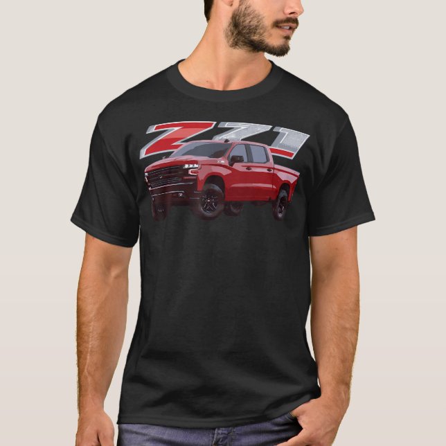 Camiseta Chevys Silverado Z71 4X4 Caminhão (Frente)