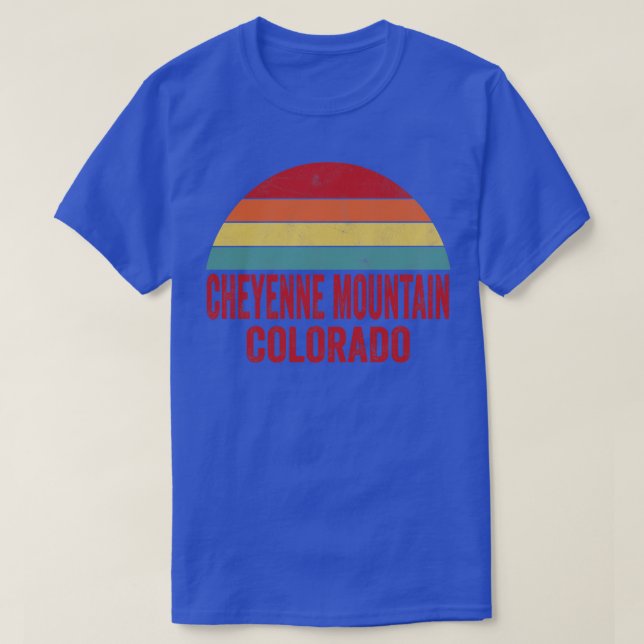 Camiseta Cheyenne Mountain Colorado (Frente do Design)