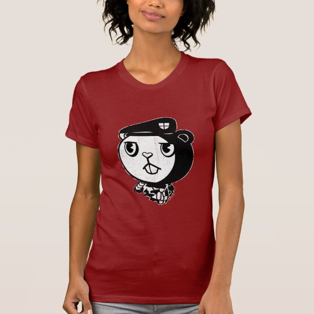 Camiseta Chez B&W Flippy (Frente)