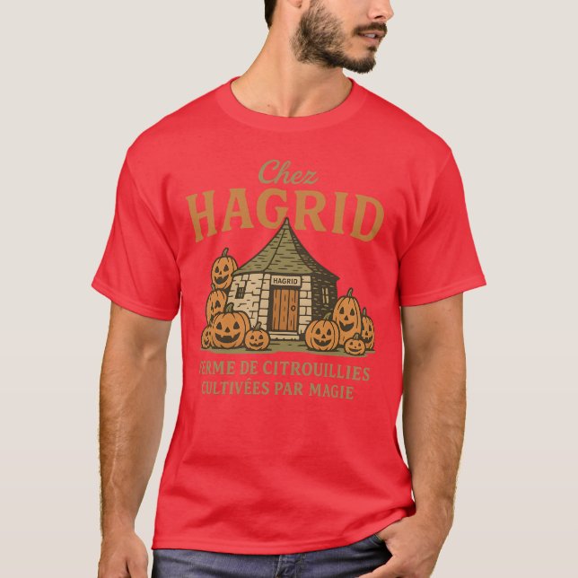 Camiseta Chez Hagrid Depuis 1981 (Frente)