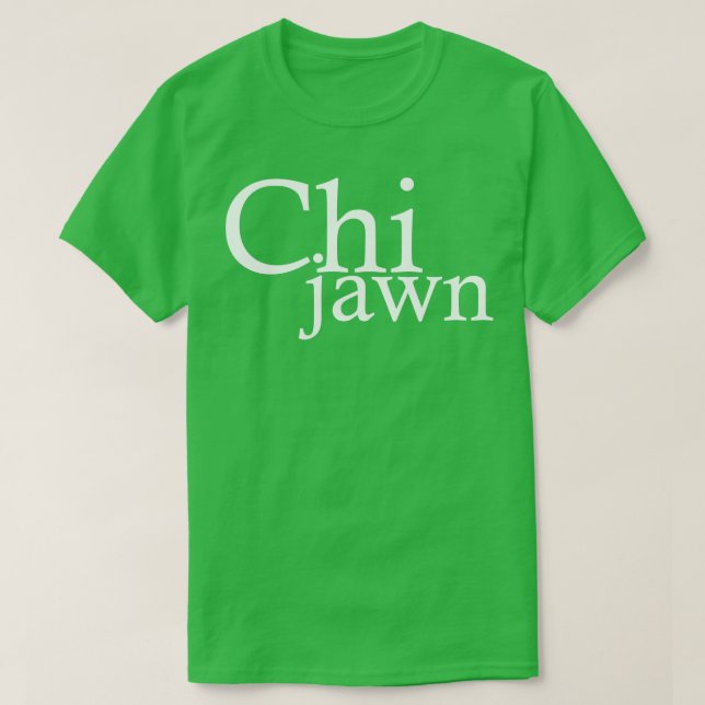 Camiseta Chi Jawn (Frente do Design)