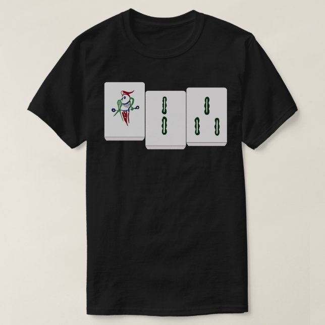 Camiseta Chi Mahjong (Frente do Design)
