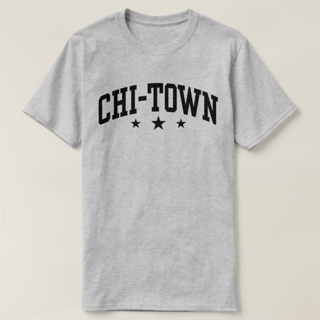 Camiseta Chi-Town (Frente do Design)