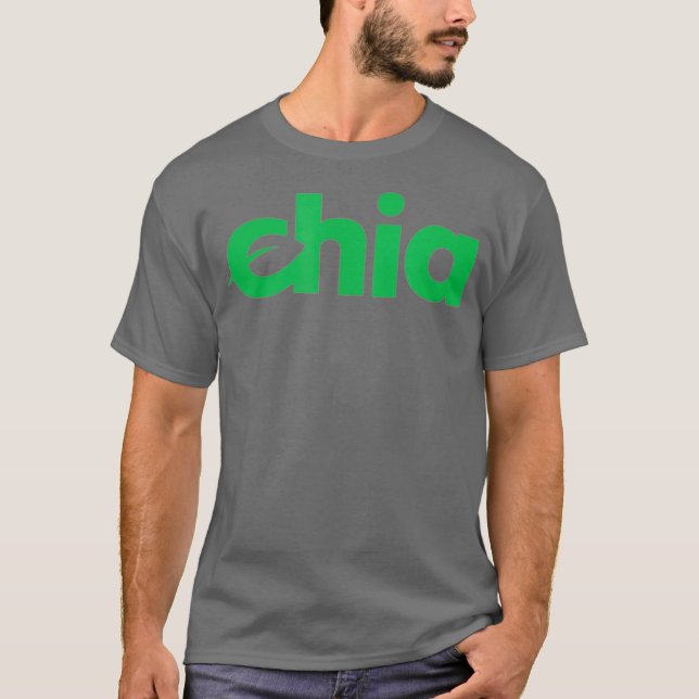 Camiseta Chia Coin plotting ou teia (Frente)