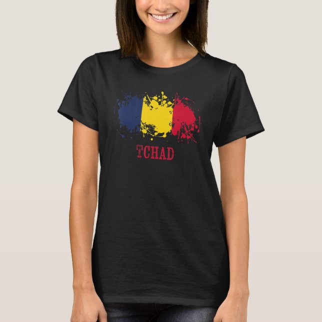 Camiseta Chian enthusiasts for Tchad and Chad (Frente)