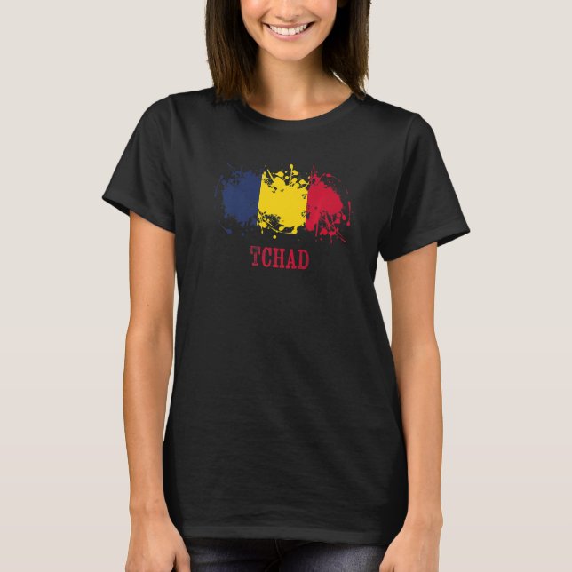 Camiseta Chian enthusiasts for Tchad and Chad   (Frente)