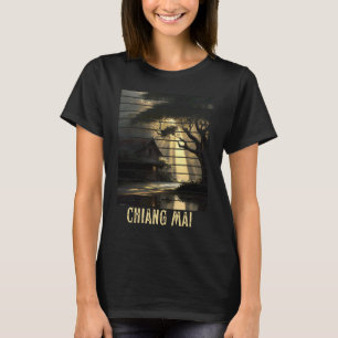 Camiseta Chiang Mai Tailândia Mochilão e Nômade Digital