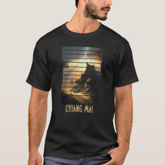 Camiseta Chiang Mai Thailand Backpacking and Digital Nomad