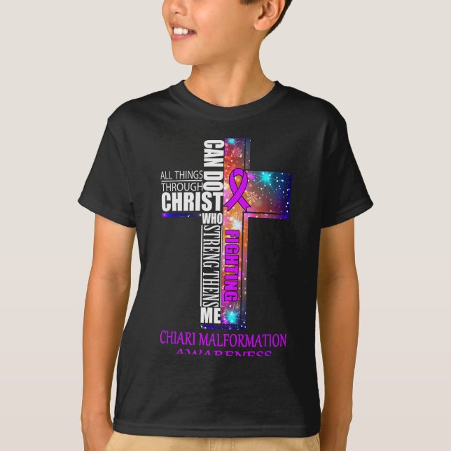 Camiseta Chiari Malformation Awareness Shirt - Christmas Gi (Frente)