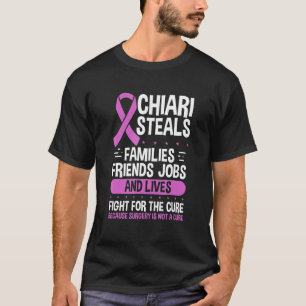 Camiseta Chiari Malformation Familiar Guerreiro Purpl