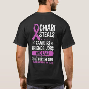 Camiseta Chiari Malformation Familiar Guerreiro Purpl