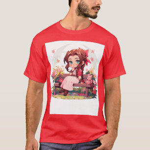 Camiseta chibi aerith
