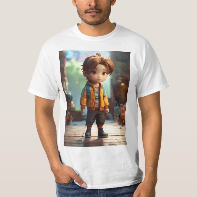 Camiseta Chibi além da realidade: Octane Wonderland (Frente)