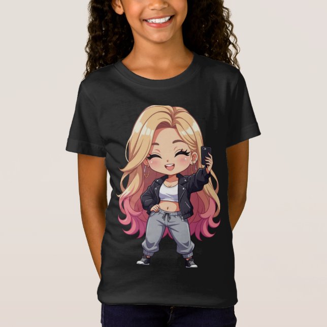 Camiseta Chibi Cutie (Frente)