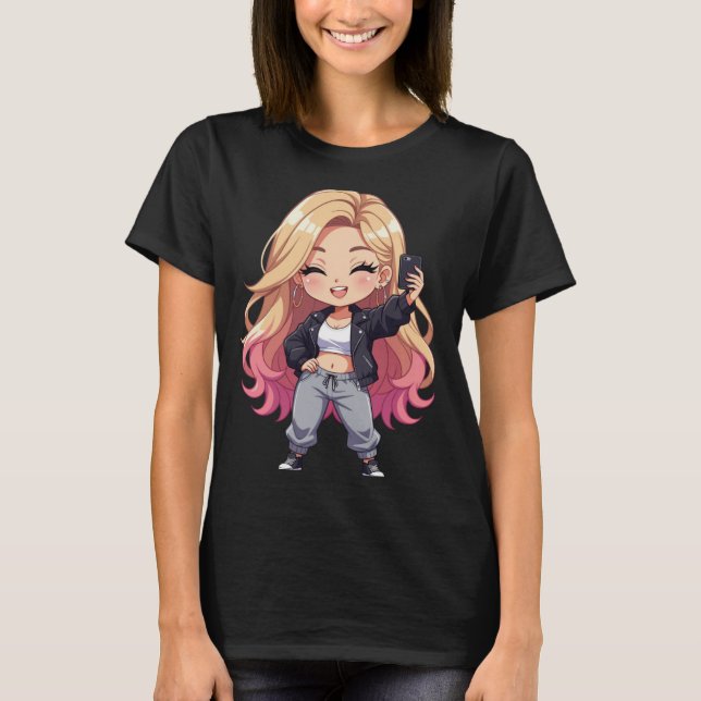 Camiseta Chibi Cutie — a joyful, playful, and heartwarming  (Frente)