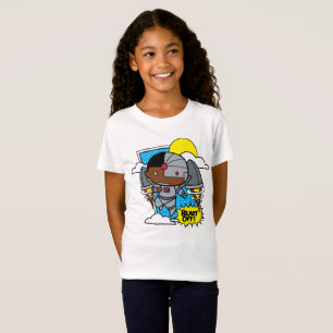Camiseta Chibi Cyborg Desliga!